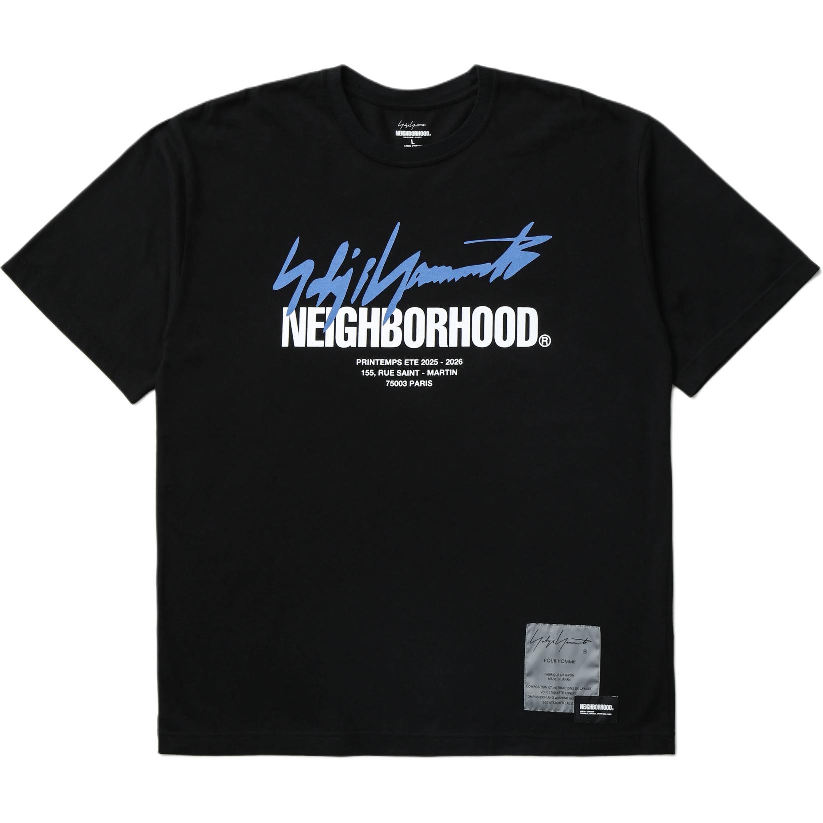 NEIGHBORHOOD Yohji Yamamoto Pour Homme FW25 logoT