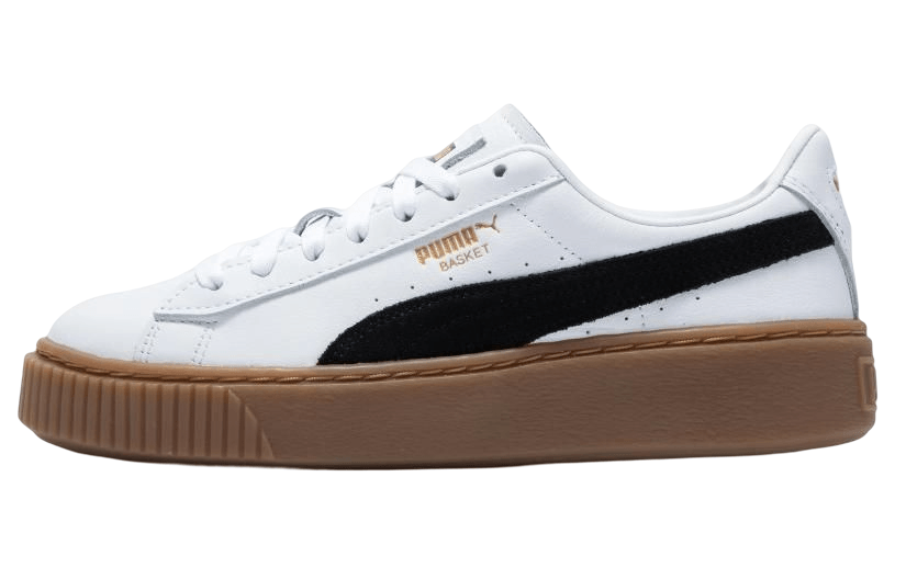 PUMA/彪马 PUMA Basket Platform L White