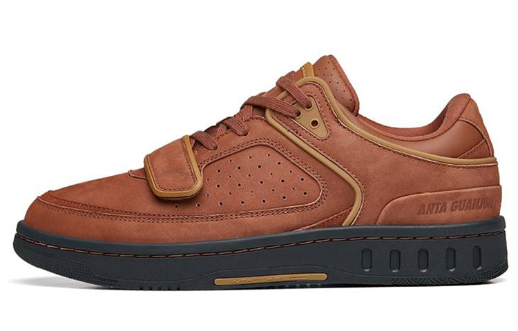 安踏 Anta Low-Top Casual Sneakers Brown