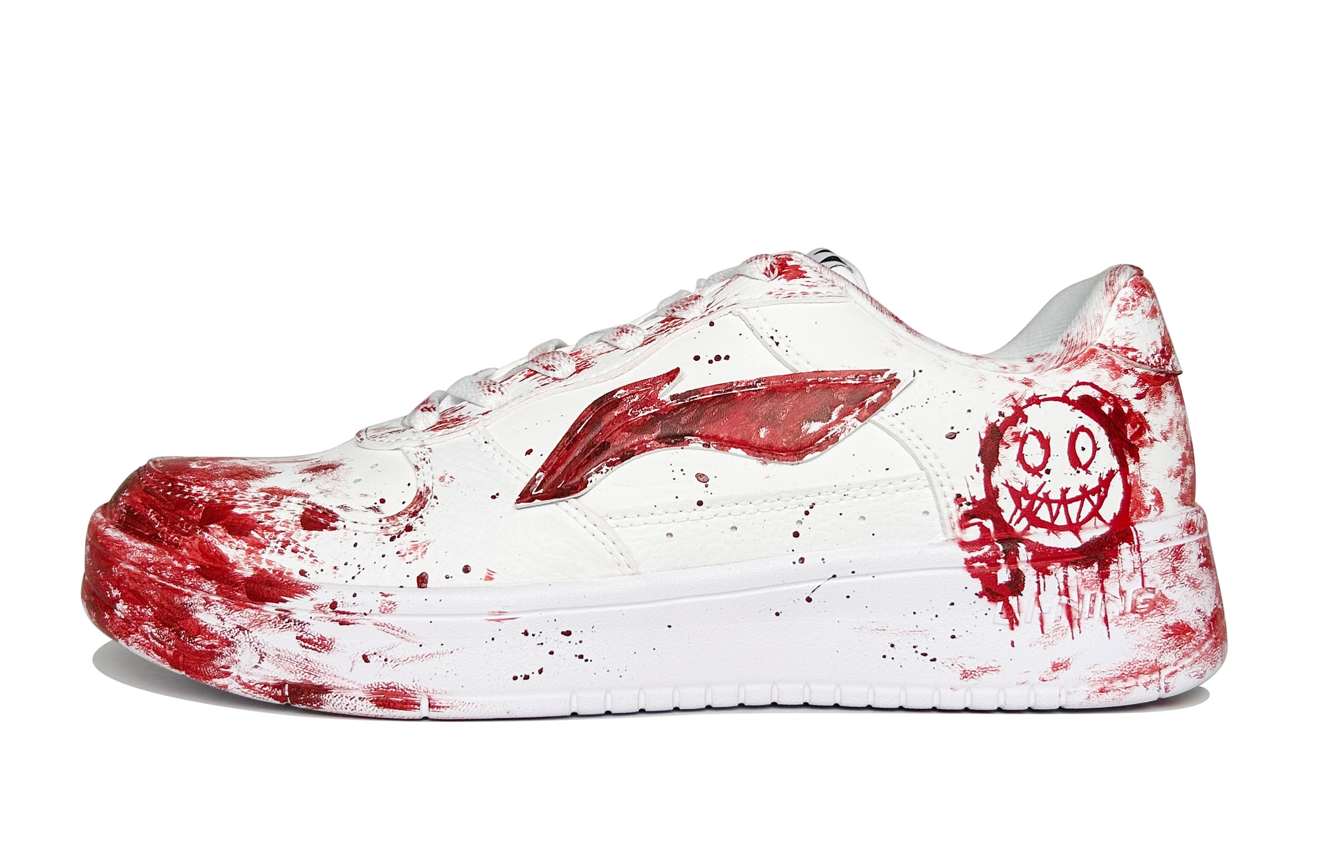 李宁 Li-Ning Fuzhou White Red