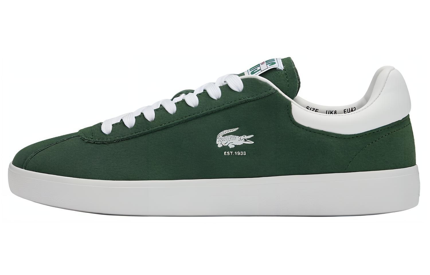 Lacoste Suede Low-Top Sneakers Green
