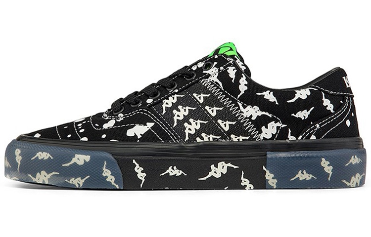Kappa/卡帕 Kappa Low Top Black White Green