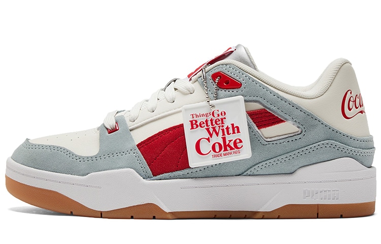 PUMA/彪马 Coca Cola x Puma Slipstream Invdr Blue Grey Red