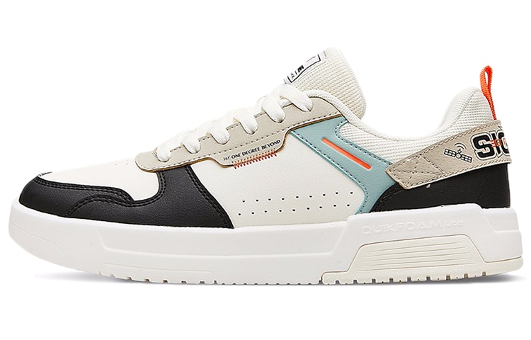 361° Low Top Sneakers Black White Grey