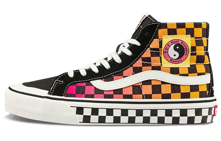 T&C Surf x Vans SK8 138 Decon SF Orange Pink Gradient