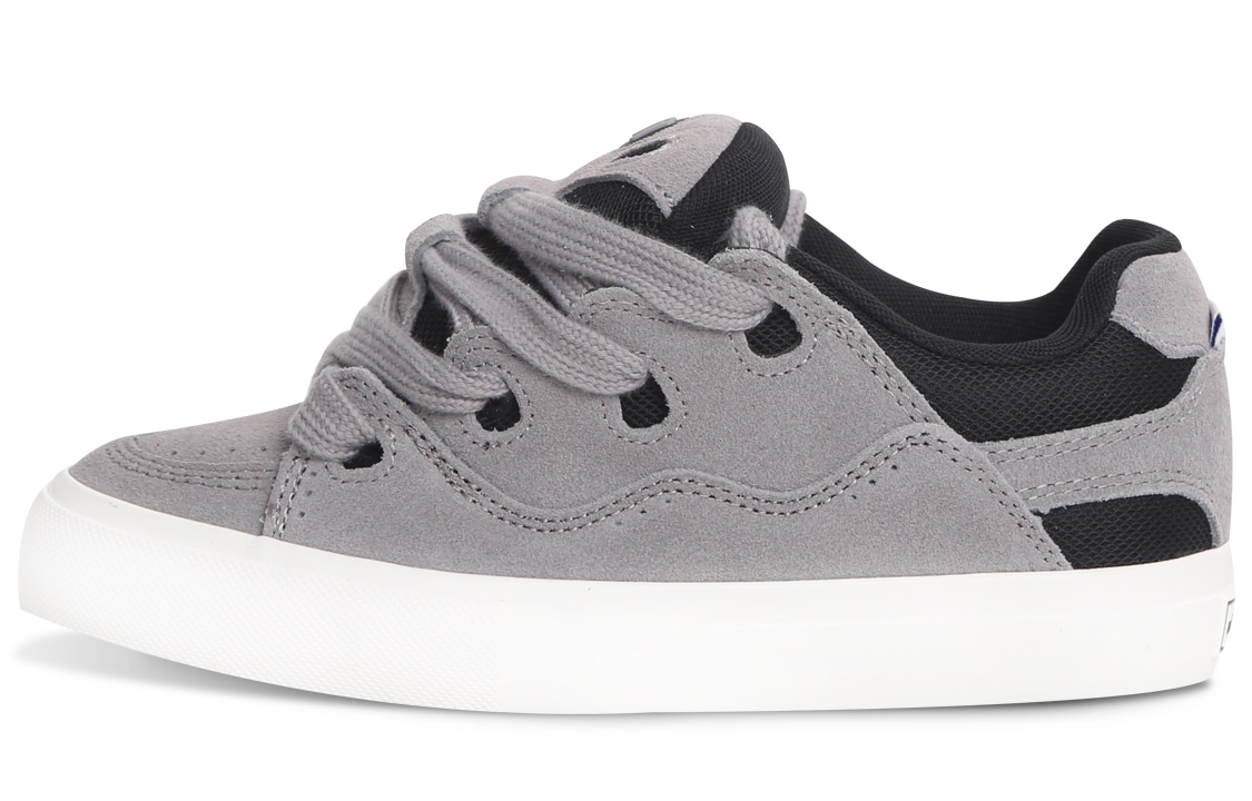 顽刻ollieskate Ollieskate 拼接BAKE Retro Low Dark Grey