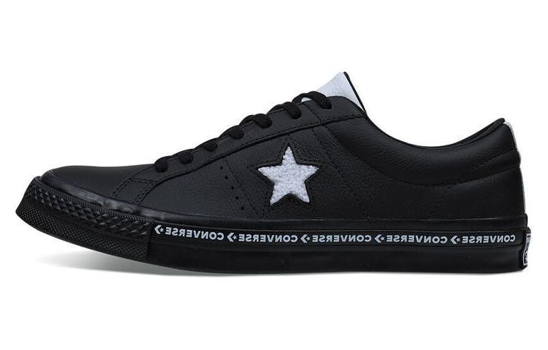 Converse One Star Black White
