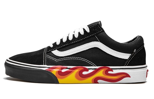 Кроссовки Vans Old Skool Flame Cut Out Black