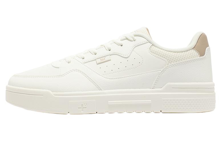 361° Low Top Sneakers White Brown