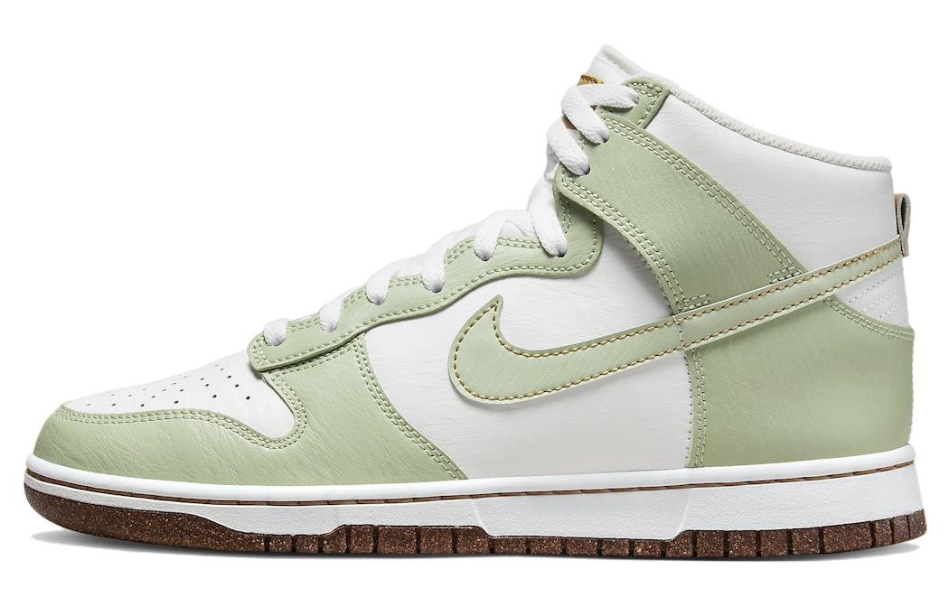 Nike Dunk High "Inspected By Swoosh" White Green