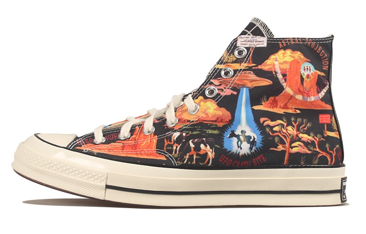 Twisted Resort x Converse 1970s Chuck Taylor All Star Black Orange