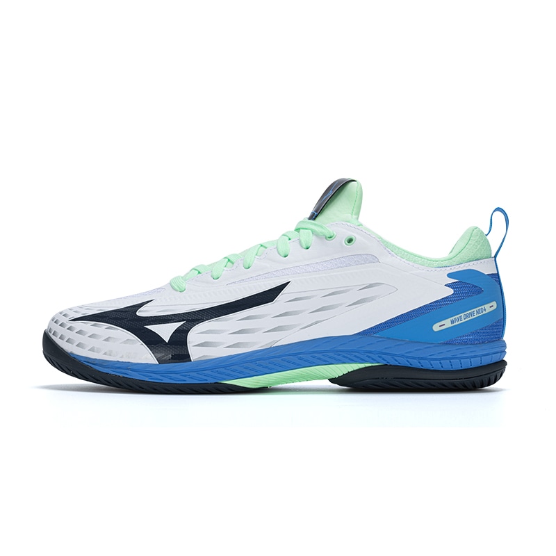 Mizuno Wave Drive Neo 4 White Green Blue