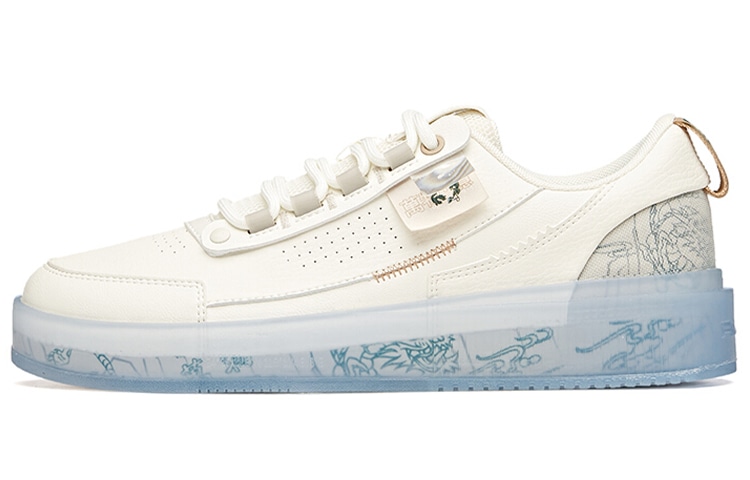 安踏 Anta Low Top Sneakers White Grey