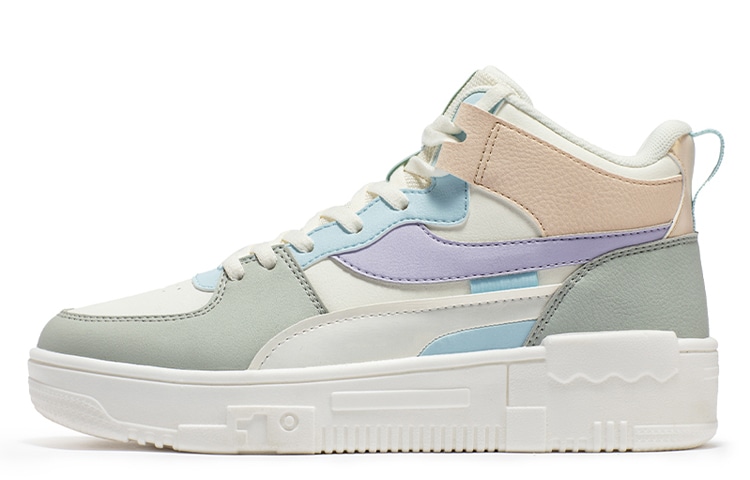 361° Mid-Top Sneakers White Green