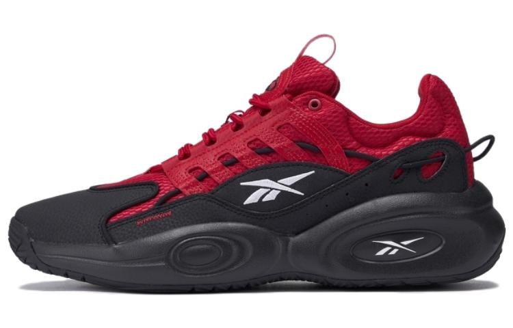 Reebok Solution Retro Basketball Shoes Black Red
