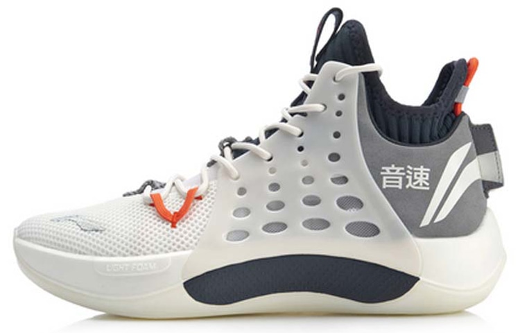 李宁 LiNing Sonic 7 Grey White