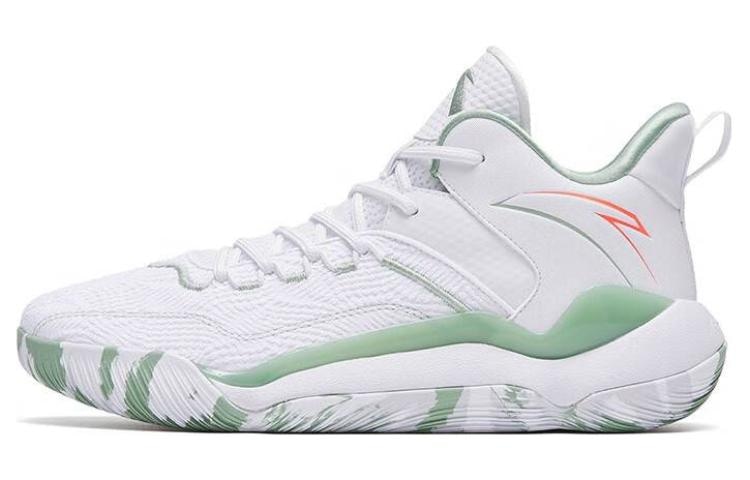 安踏 Anta Laser 4 Mid Basketball Shoes White