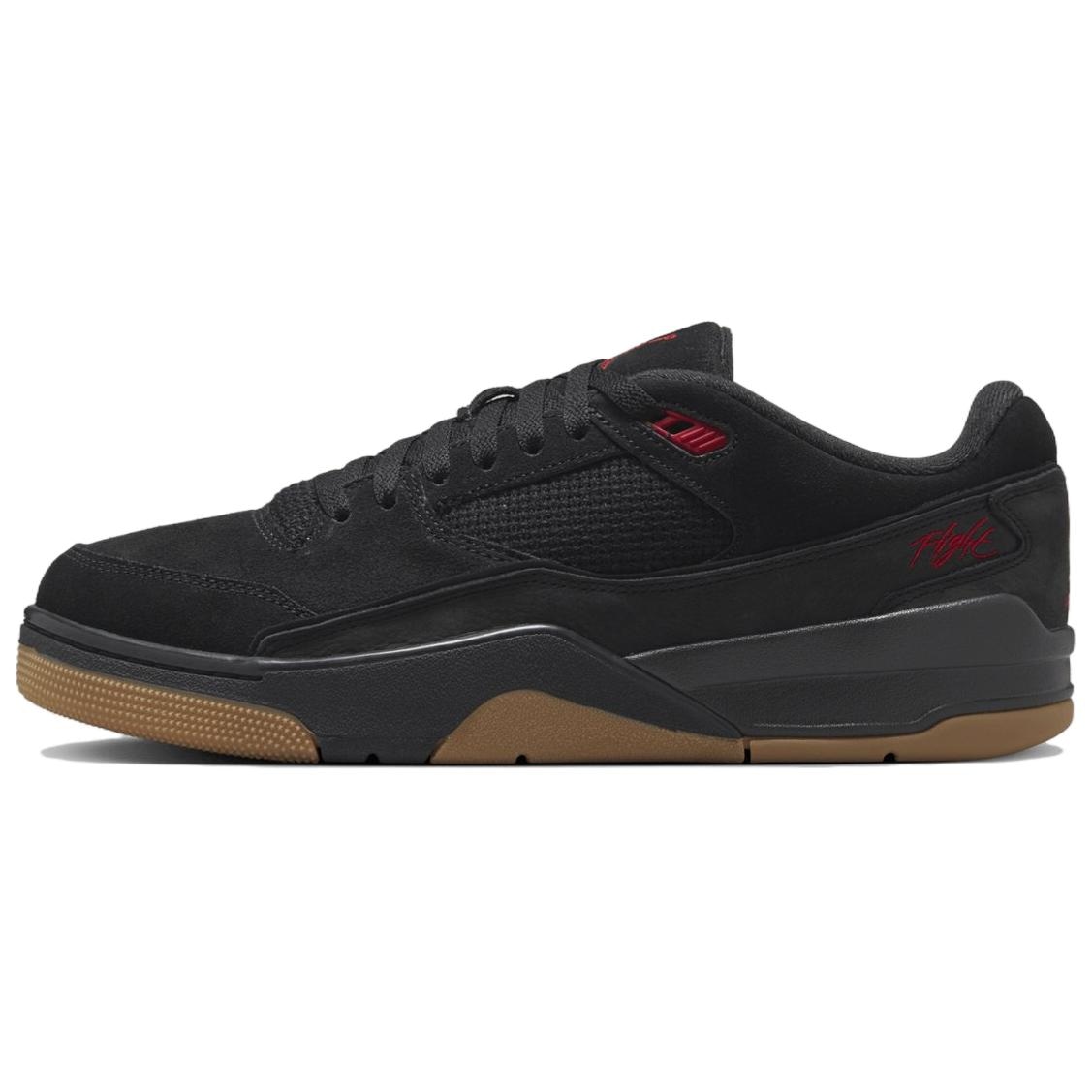 Jordan Flight Court Black