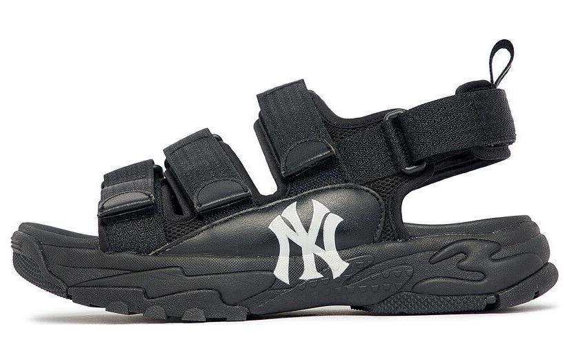 MLB Chunky Sandal Triple New York Yankees Black