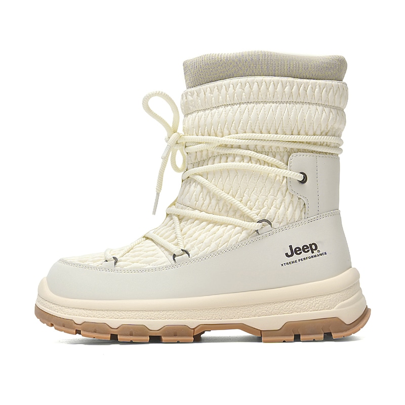 Jeep Snow Boots White