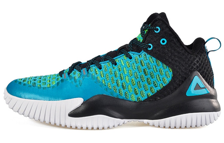 匹克 Peak Basketball Shoes Black Blue