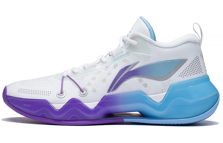 李宁 Li-Ning LiRen 2 Low White Blue Purple