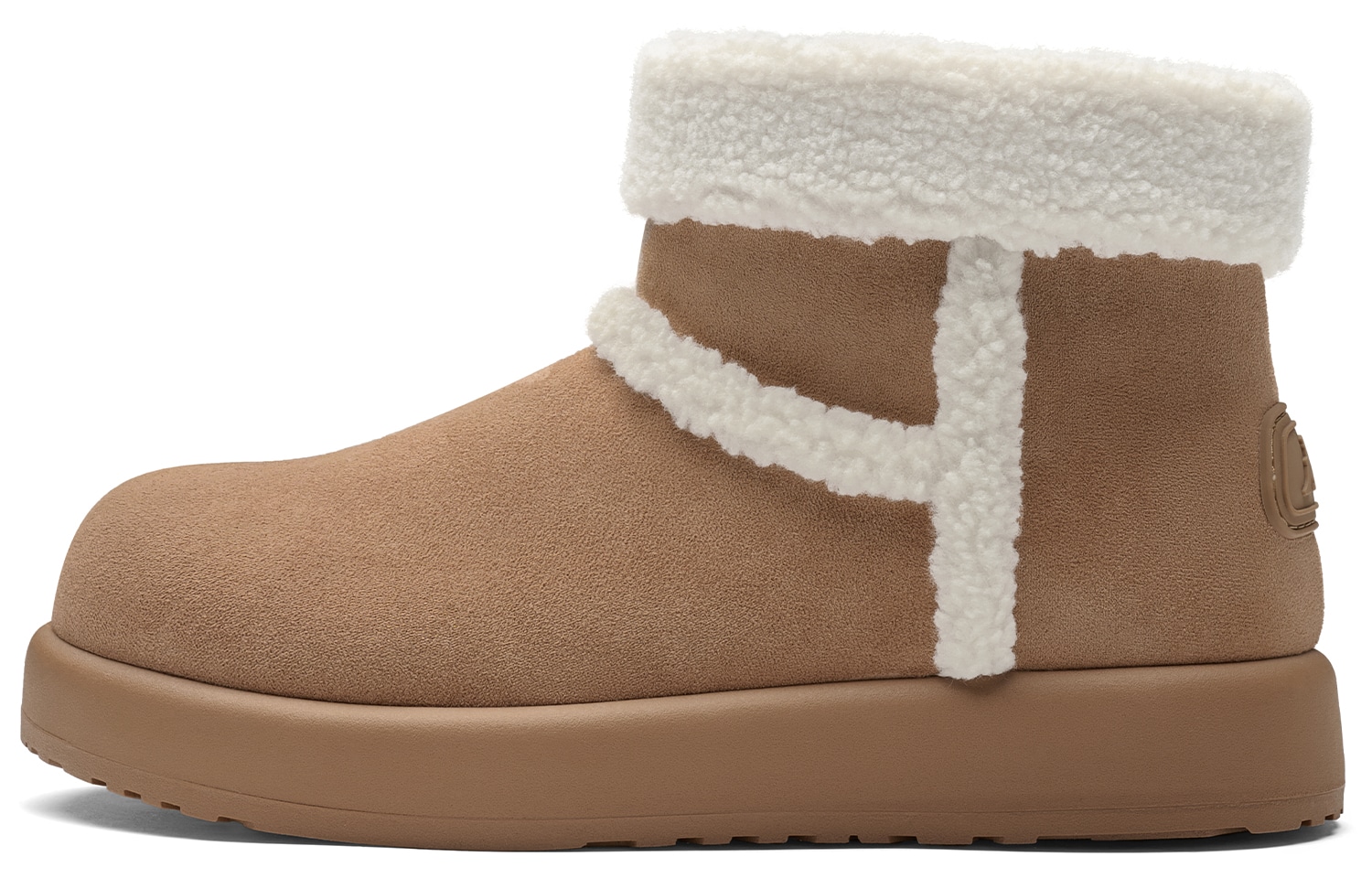 Kappa/卡帕 Kappa Mid-Calf Snow Boots Mocha Brown