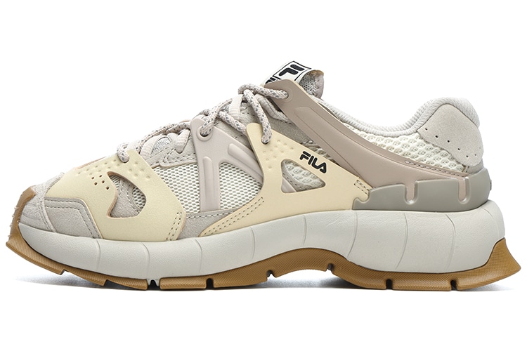 FILA Modern Fashion Dad Shoes Women Apricot Gray