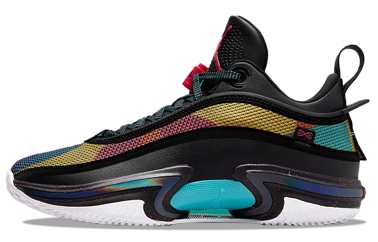 Jordan Air Jordan 36 Low Black Rainbow