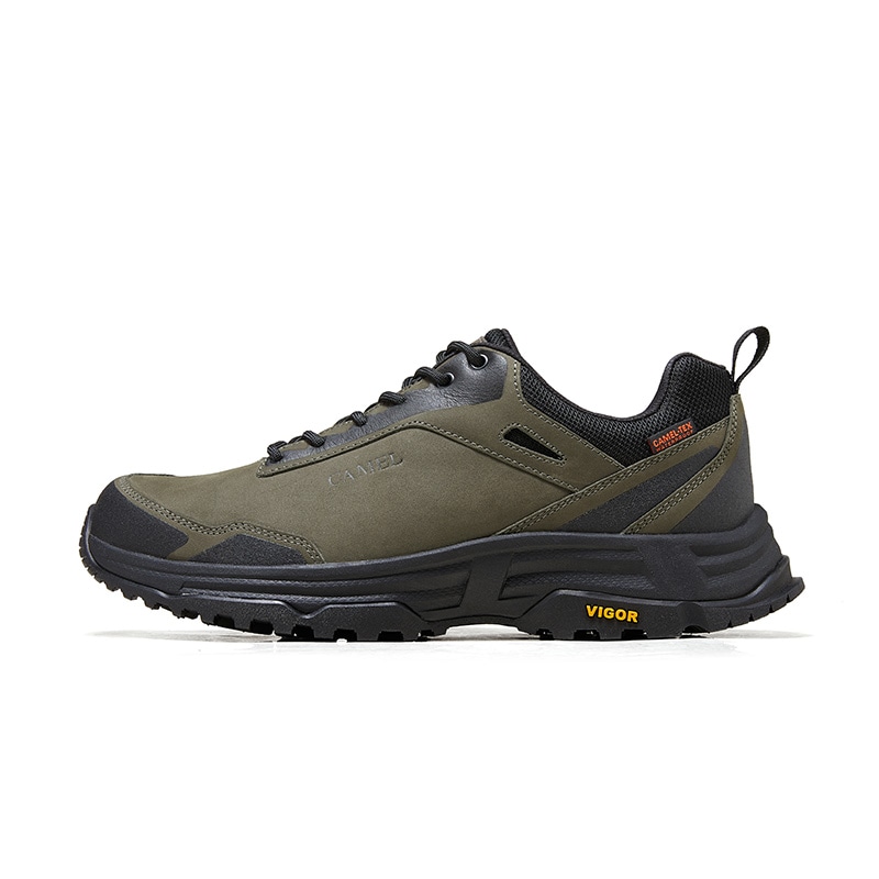 CAMEL骆驼 CAMEL Outdoor Low Lace-Up Shoes Black Green