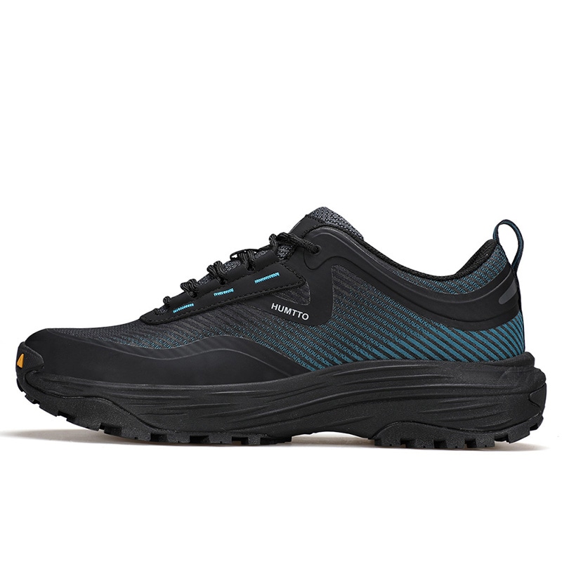 悍途 HUMTTO HUMTTO Low Hiking Shoes Deep Blue Black