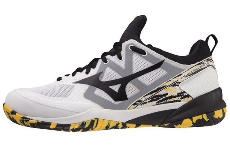 Mizuno Wave Fang Zero White Black Yellow