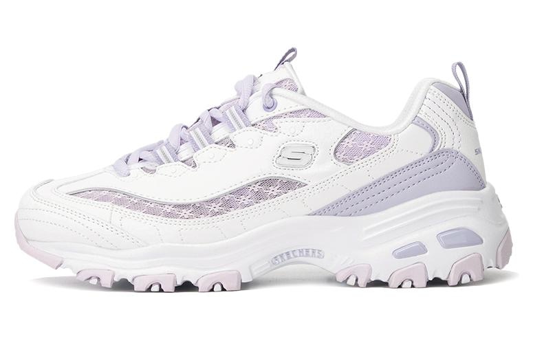 Skechers/斯凯奇 Skechers D'LITES 1.0 White Purple