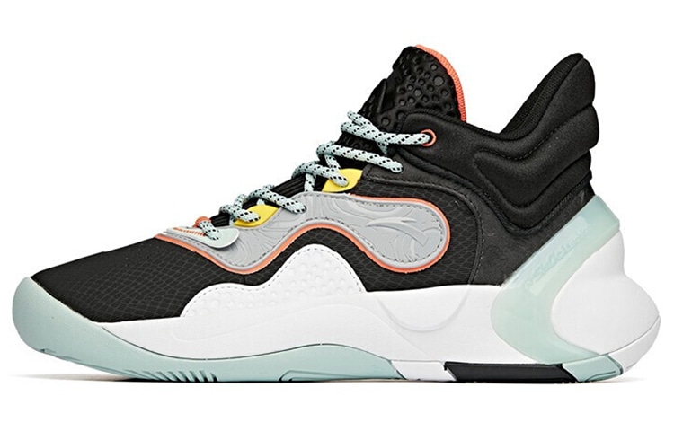 安踏 Anta KT Basketball Shoes Black Grey Green