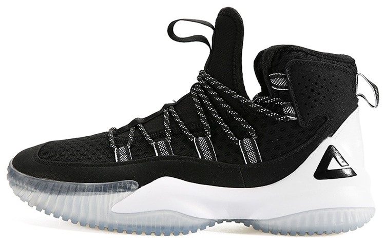 匹克 Peak Basketball Low Black White