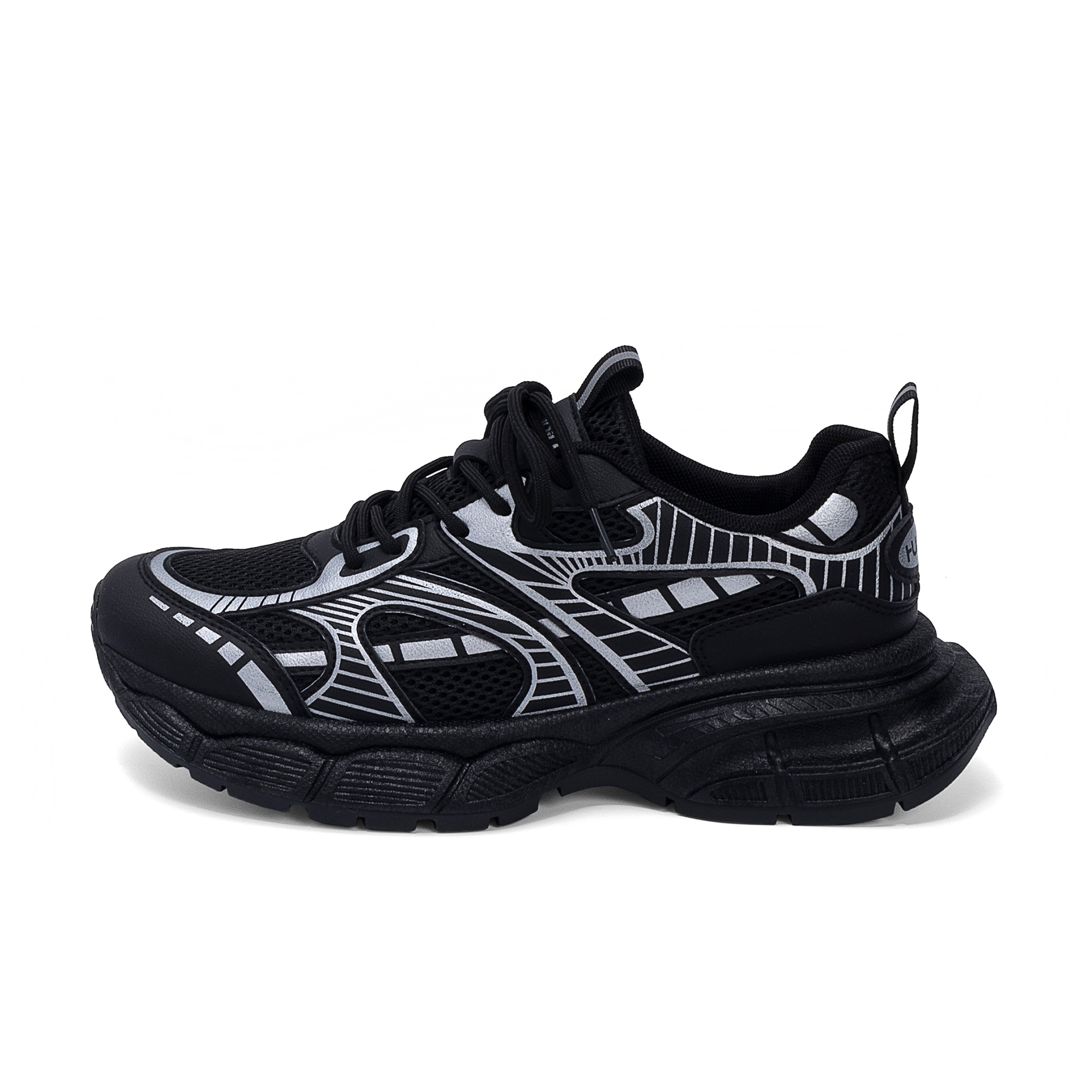 环球 HUANQIU HUANQIU Black Warrior Retro Sneakers