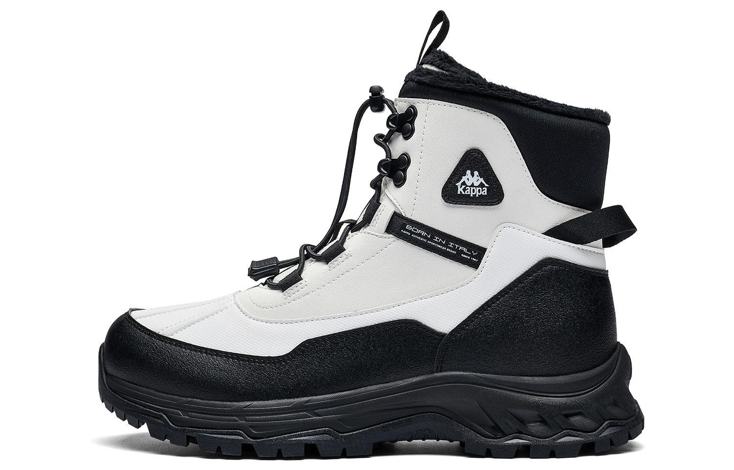 Kappa/卡帕 Kappa Snow Boots Classic White Black