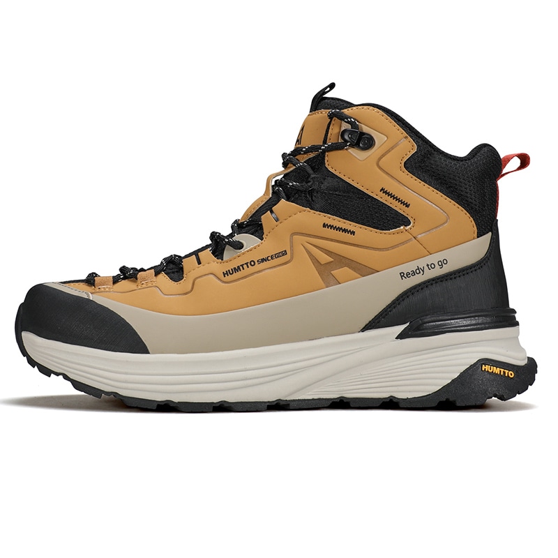 悍途 HUMTTO HUMTTO Hiking Boots High Top Yellow Black