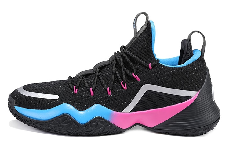 匹克 Peak Power Series Low Basketball Shoes Black Blue