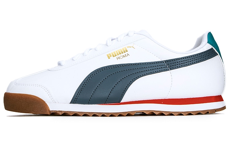 PUMA/彪马 Puma Roma Basic+ White Blue Red