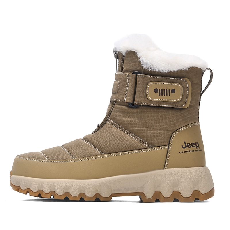 Jeep Snow Boots Khaki