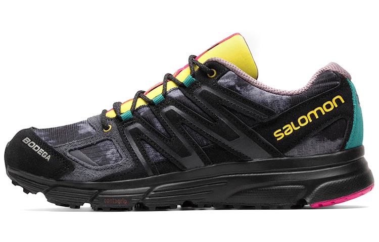 SALOMON/萨洛蒙 Bodega x Salomon X-Mission 4 Suede Black