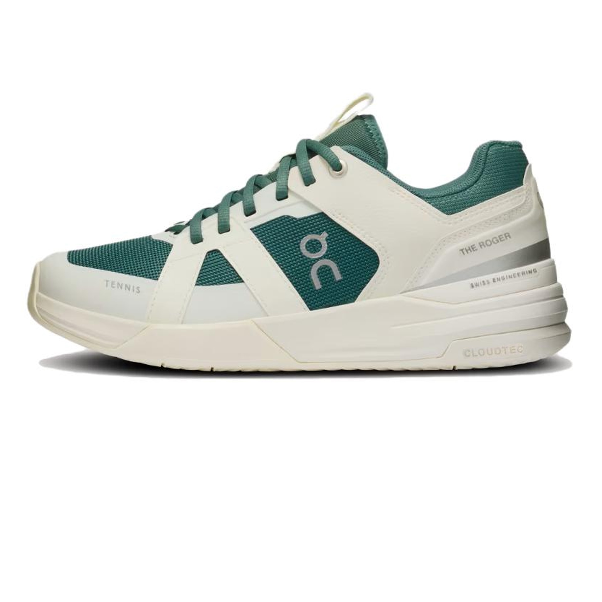 On昂跑 On THE ROGER Clubhouse Pro White Green
