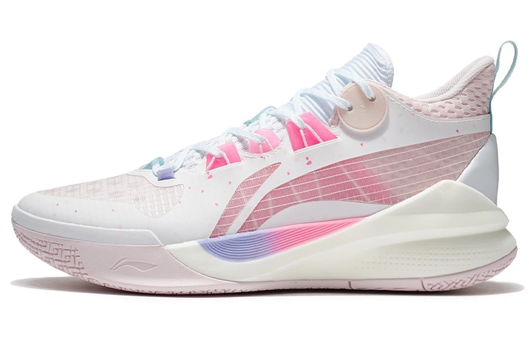 李宁 LiNing Speed 10 TD White Pink