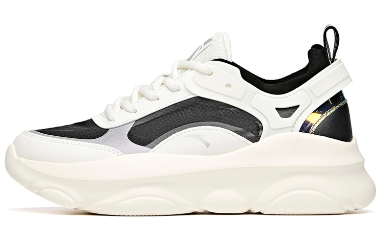 安踏 Anta Running Shoes Black White Grey
