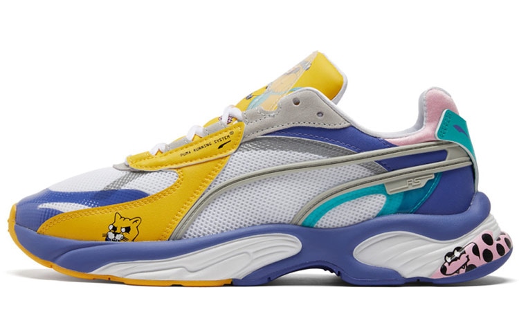 PUMA/彪马 PUMA Rs-Connect White Blue Yellow