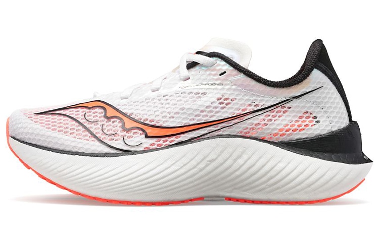 Saucony Endorphin Pro 3 White Orange Black