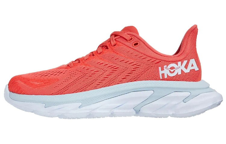 HOKA ONE ONE Clifton Edge Coral Red