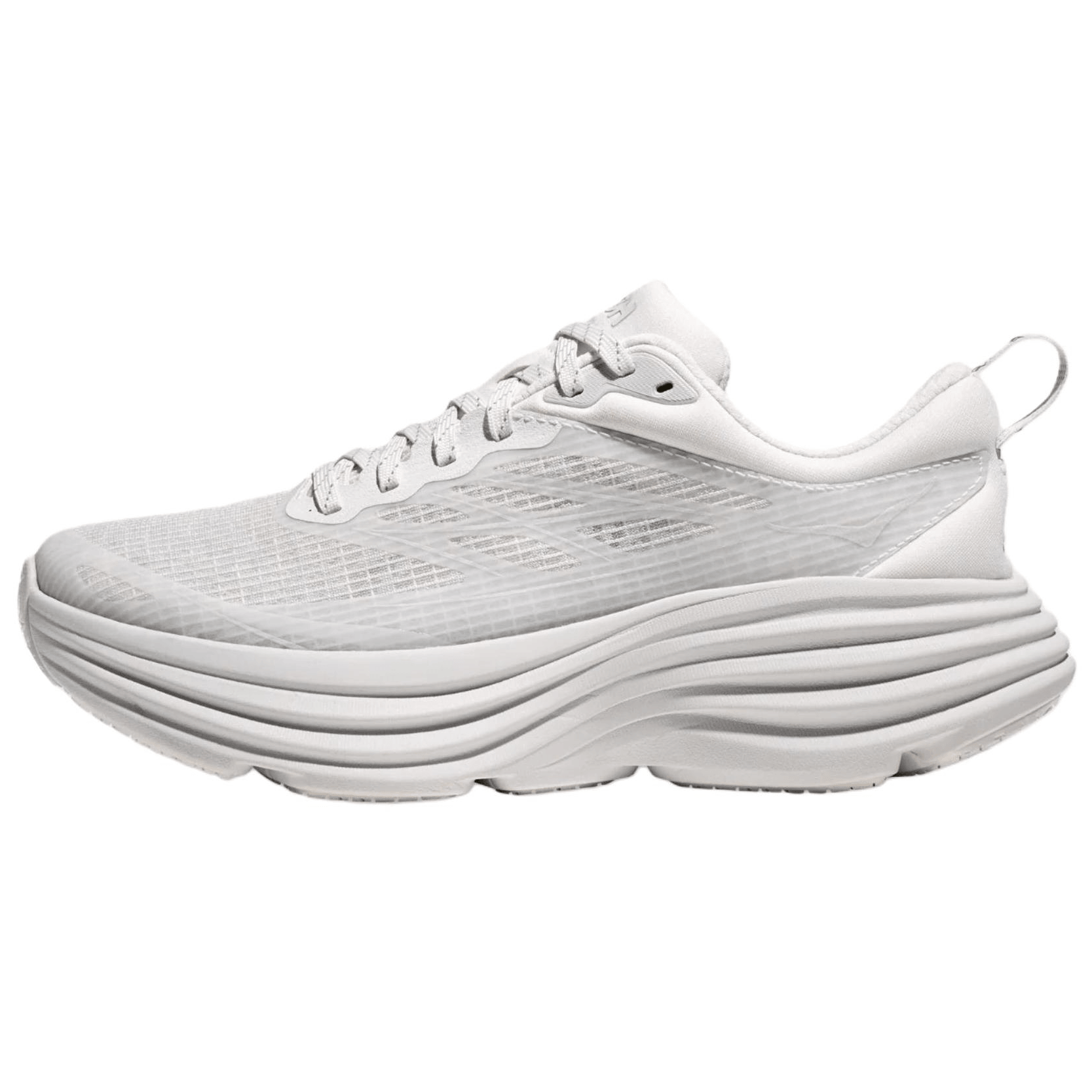 HOKA ONE ONE Bondi 8 Caged White Cosmic Grey