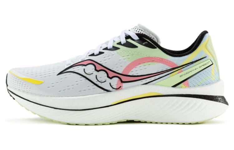 Saucony Endorphin Speed 3 White Green Red